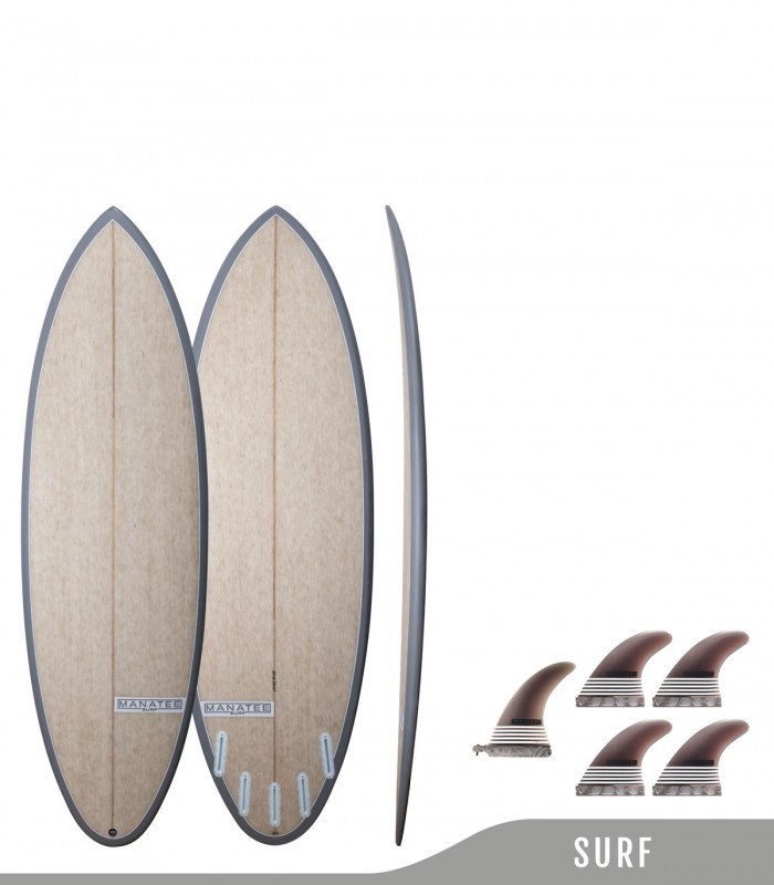 Prancha Surf Manatee CAKE 6'2 Linen Redwoodpaddle linho