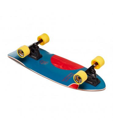 Hydroponic Surfskate Fish 28'' Lunar Navy / Red Surf Skate Pumptrack Skate park