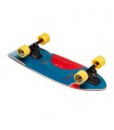 Hydroponic Surfskate Fish 28'' Lunar Navy / Red Surf Skate Pumptrack Skate park