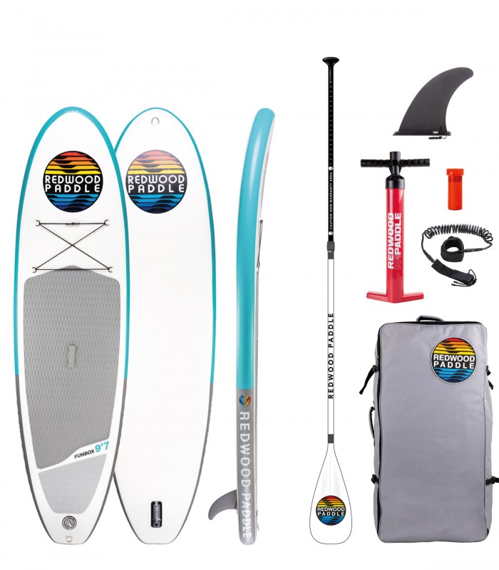 Pack Funbox Starter 9′7 - Prancha Stand Up Paddle Surf