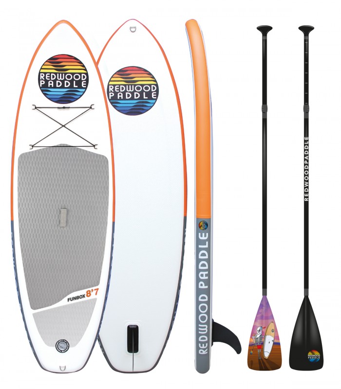 Pack Funbox Starter 8′6 - Prancha Stand Up Paddle Surf Redwoodpaddle