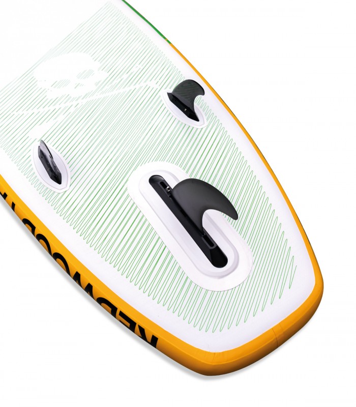 Funbox Pro 9′2 Green - Prancha Stand Up Paddle Surf  Redwoodpaddle woven dupla camada caveira skull