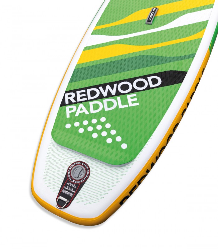 Funbox Pro 9′2 Green - Prancha Stand Up Paddle Surf  Redwoodpaddle woven dupla camada