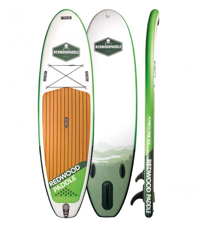 Prancha Paddle Surf Funbox Pro 10′2 Wide - Prancha Stand Up Paddle Surf Redwoodpaddle caveira skull