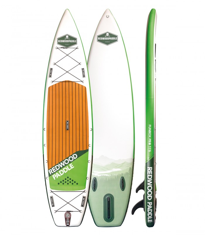 Funbox Pro Explorer 11′6 - Prancha Stand Up Paddle Surf  Redwoodpaddle