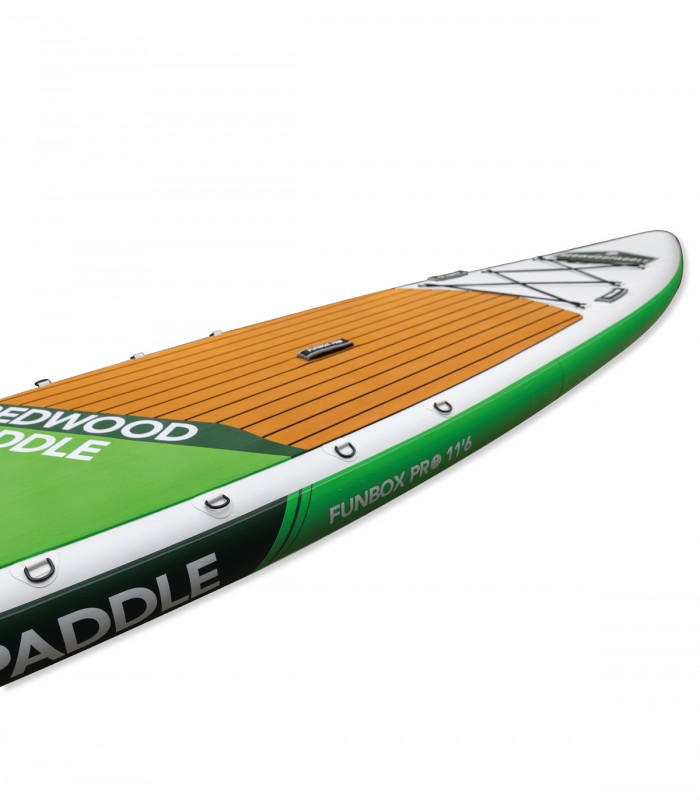 Funbox Pro Explorer 11′6 - Prancha Stand Up Paddle Surf  Redwoodpaddle kayak caveira skull