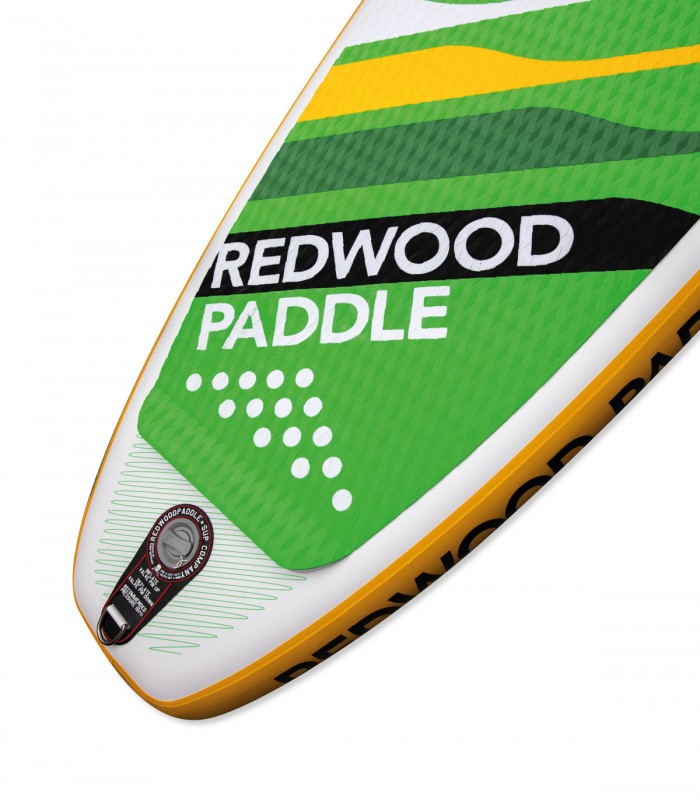 Funbox Pro 10′ Green - Prancha Stand Up Paddle Surf Redwoodpaddle woven dupla camada caveira skull