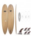 Spoon Natural Wood - Prancha Stand Up Paddle Surf Redwoodpaddle madeira natural caveira skull