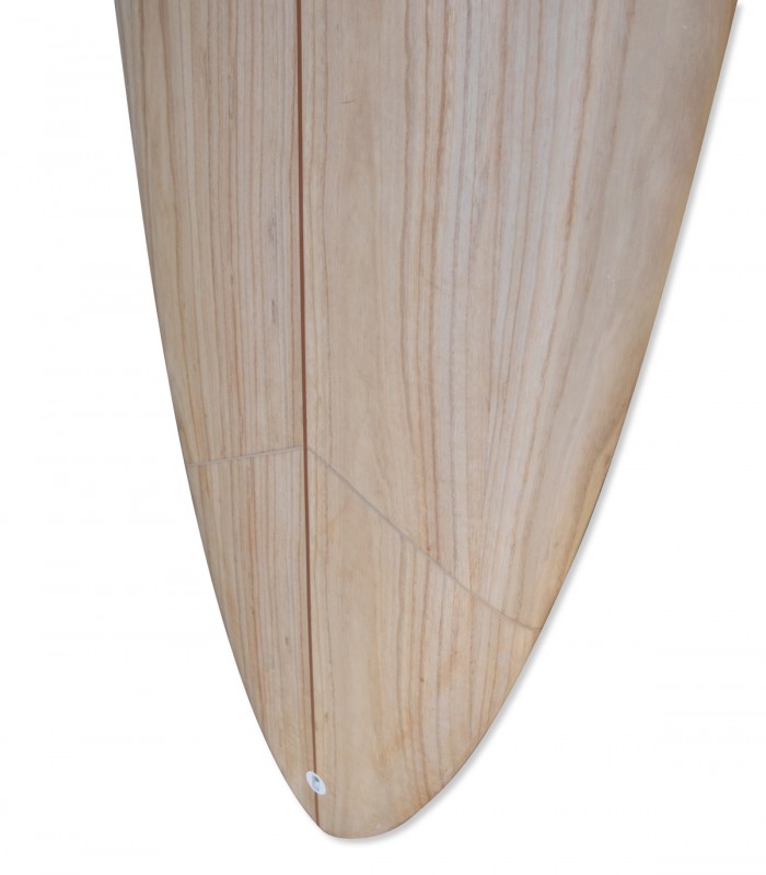 Spoon Natural Wood - Prancha Stand Up Paddle Surf Redwoodpaddle madeira natural caveira skull