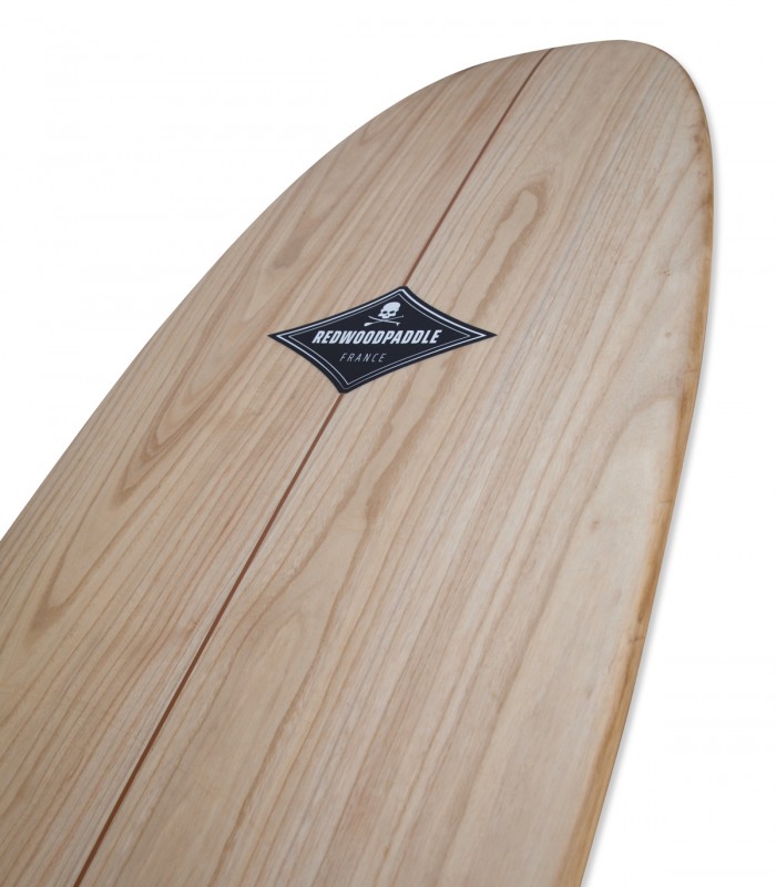Spoon Natural Wood - Prancha Stand Up Paddle Surf Redwoodpaddle madeira natural