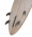 Spoon Natural Wood - Prancha Stand Up Paddle Surf Redwoodpaddle madeira natural caveira skull