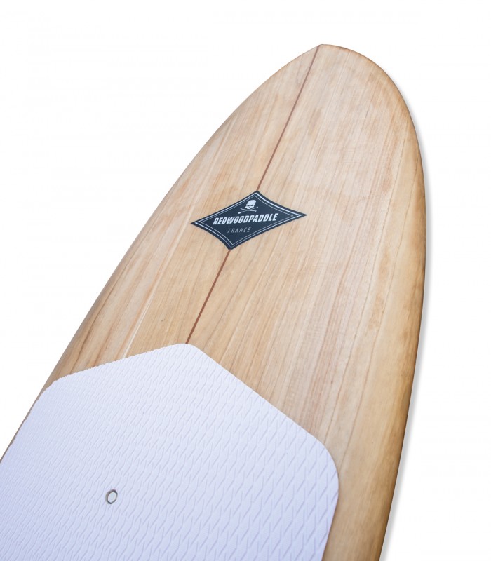 Phenix Natural - Prancha Stand Up Paddle Surf Redwoodpaddle madeira natural paulownia caveira skull