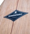Phenix Natural - Prancha Stand Up Paddle Surf Redwoodpaddle madeira natural paulownia caveira skull