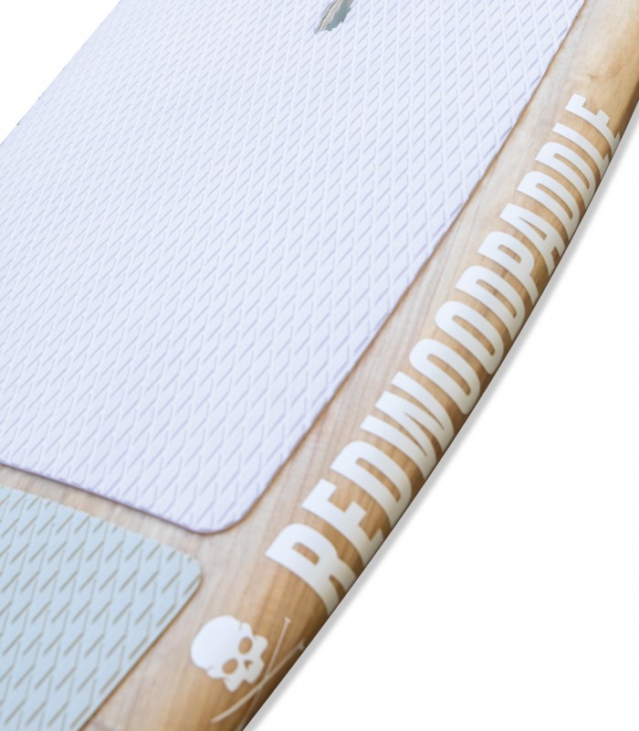 Phenix Natural - Prancha Stand Up Paddle Surf Redwoodpaddle madeira natural paulownia caveira skull