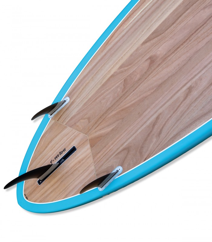 Phenix Color - Prancha Stand Up Paddle Surf Redwoodpaddle madeira natural paulownia caveira skull