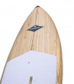 Source Natural Wood Limited Edition - Prancha Stand Up Paddle Surf Redwoodpaddle madeira natural paulownia caveira skull