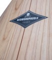 Source Natural Wood Limited Edition - Prancha Stand Up Paddle Surf Redwoodpaddle madeira natural paulownia caveira skull