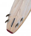 Source Natural Wood Limited Edition - Prancha Stand Up Paddle Surf Redwoodpaddle madeira natural paulownia caveira skull