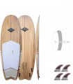 Minimal Natural Wood - Prancha Stand Up Paddle Surf Redwoodpaddle madeira natural paulownia caveira skull