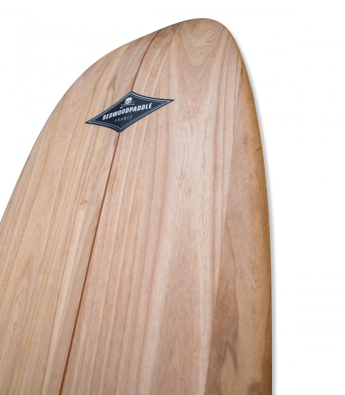 Minimal Natural Wood - Prancha Stand Up Paddle Surf Redwoodpaddle madeira natural paulownia caveira skull