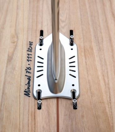 Minimal Natural Wood - Prancha Stand Up Paddle Surf Redwoodpaddle madeira natural paulownia caveira skull