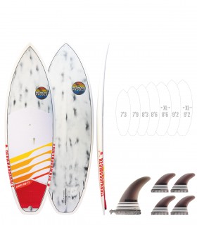 SOURCE PRO Pvc /Carbon Prancha Stand Up Paddle Surf Redwoodpaddle 100% Carbono