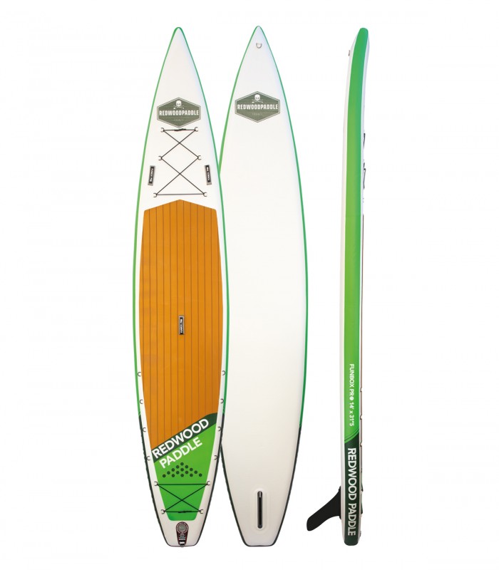 Funbox Pro Explorer 14' - Prancha Stand Up Paddle Surf  Redwoodpaddle SUP kayak