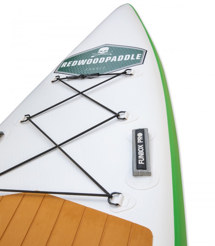 Funbox Pro Explorer 14' - Prancha Stand Up Paddle Surf  Redwoodpaddle SUP kayak caveira skull