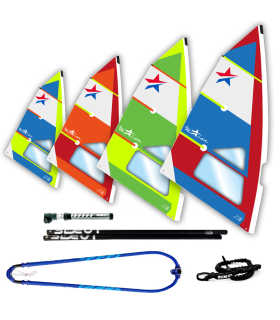 Windsurf Sail Pat Love - Prancha Stand Up paddle Surf SUP Redwoodpaddle windsup