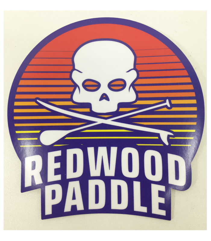 Autocolantes adesivos redwoodpaddle sunset stand up paddle surf board