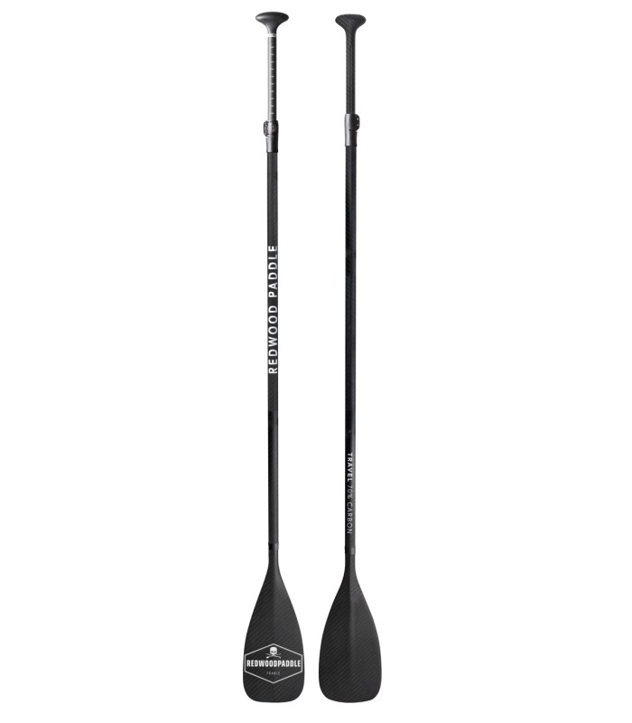 Travel Ajustável 3 Peças Black - Pagaia Stand Up Paddle Surf SUP