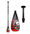 Pagaia SUP Player Ajustável Black Red