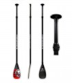 Pagaia SUP Player Ajustável Black Red