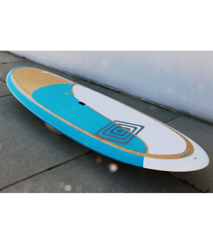 Kool Blue - Prancha Stand Up Paddle Surf Allround madeira natural