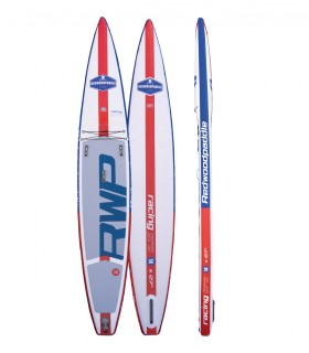 Funbox Pro V-Shape Race Azul 14′ x 27'' - Prancha Stand Up Paddle Surf Insuflável