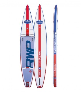 Funbox Pro V-Shape Race Azul 14′ x 29'' - Prancha Stand Up Paddle Surf Insuflável