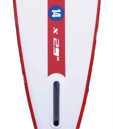 Funbox Pro V-Shape Race Azul 14′ x 29'' - Prancha Stand Up Paddle Surf Insuflável