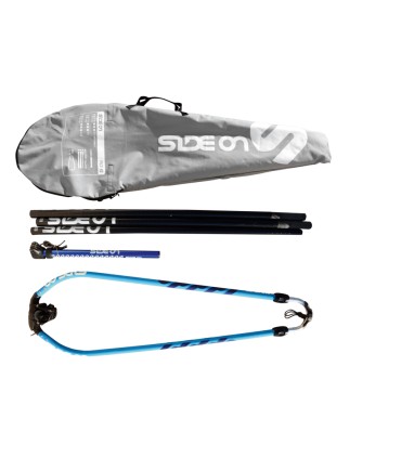 Equipamento de windsurf completo, com vela, mastro, retranca, drisa, vara de extensão. Ideal para fixar na sua prancha de windsu