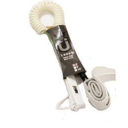Leash SUP Race Telefone White 8' - Prancha Stand Up Paddle  Surf SUP
