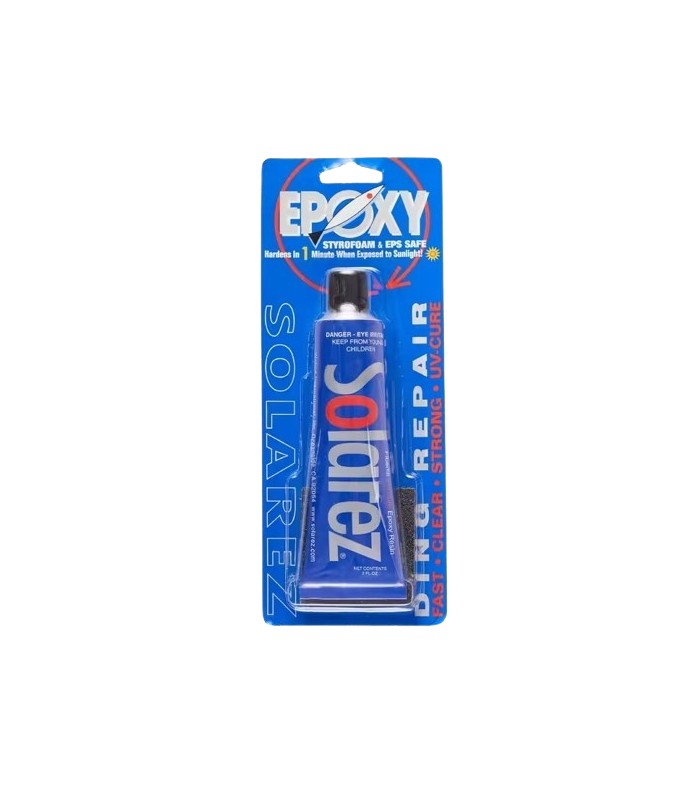 Tubo de reparação Solarez epóxi  - Kit de reparação para pranchas de SUP e surf