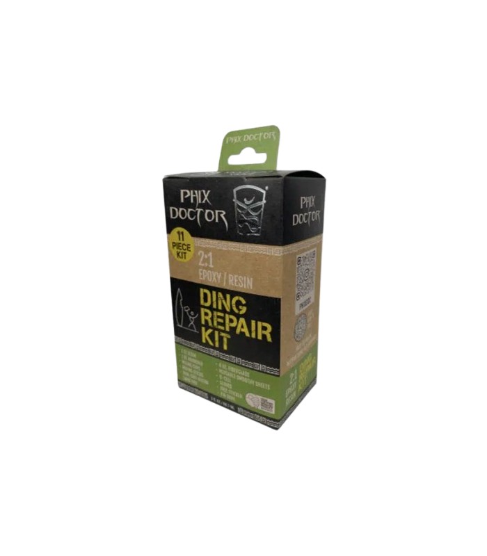 Phix Doctor Epoxy 4 oz 11 piezas - Kit Reparación tabla SUP & Surf