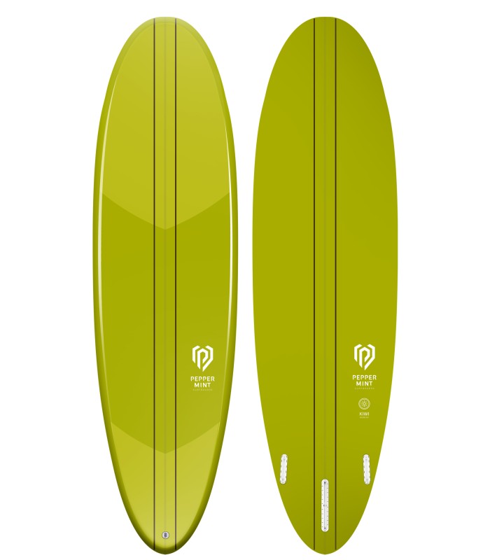 Peppermint Munchy 6'8 Kiwi - Surf Resina Tintada