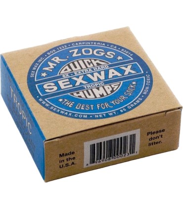Sex Wax Mr Zogs Basecoat - 26º e mais - Prancha de Surf