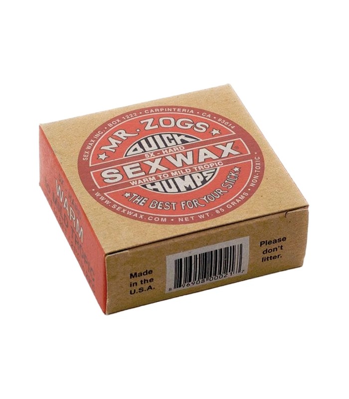 Sex Wax Mr Zogs Red – 21º até 29º – Prancha de Surf