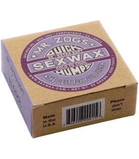 Sex Wax Mr Zogs Purple – 9º até 20º – Prancha de Surf