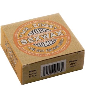 Sex Wax Mr Zogs Yellow – 14º e abaixo – Prancha de Surf