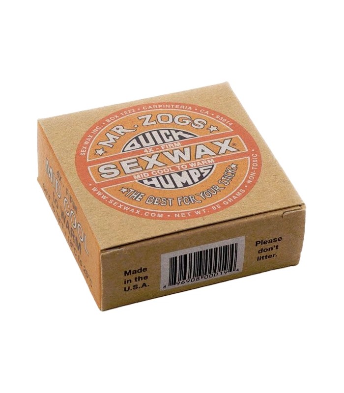 Sex Wax Mr Zogs Orange – 18º até 26º – Prancha de Surf