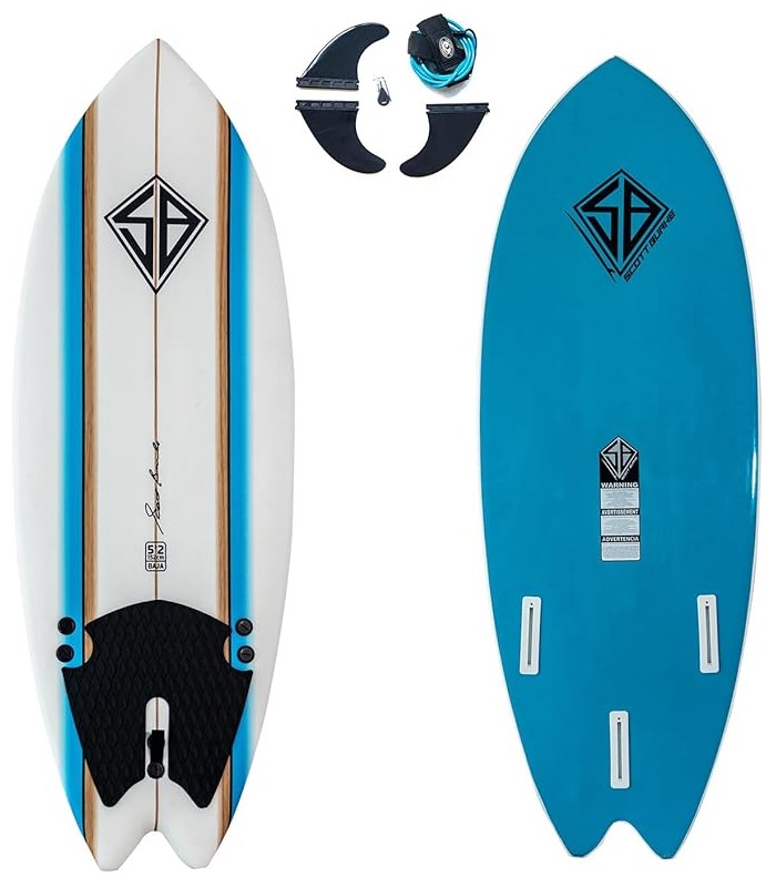 copy of Surf Baja Fish 5'2'' Scott Burke - Tabla Soft Surf