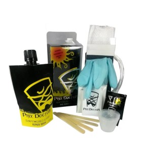 Phix Doctor Epoxy Polyester 4 oz 11 piezas - Kit Reparación prancha SUP & Surf