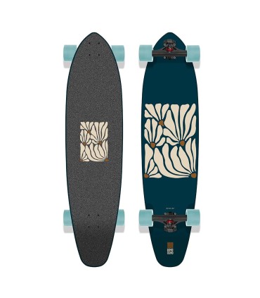 Long Island Flowers 37''85 Dark Blue